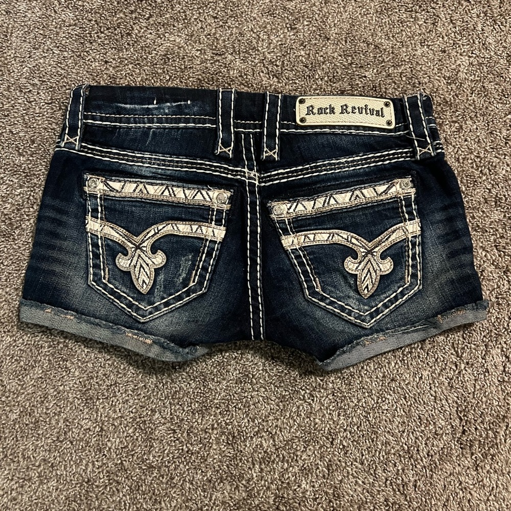 Rock Revival Jean Shorts
